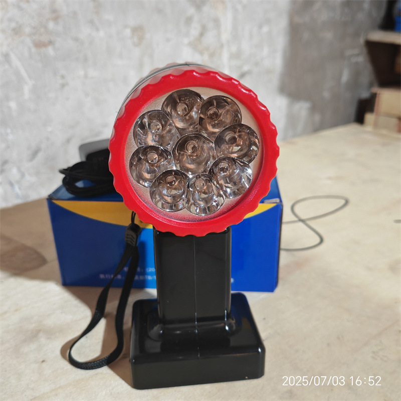 锂电铁轨防护双面指示灯 铁路施工警示灯 磁吸式防护信号灯