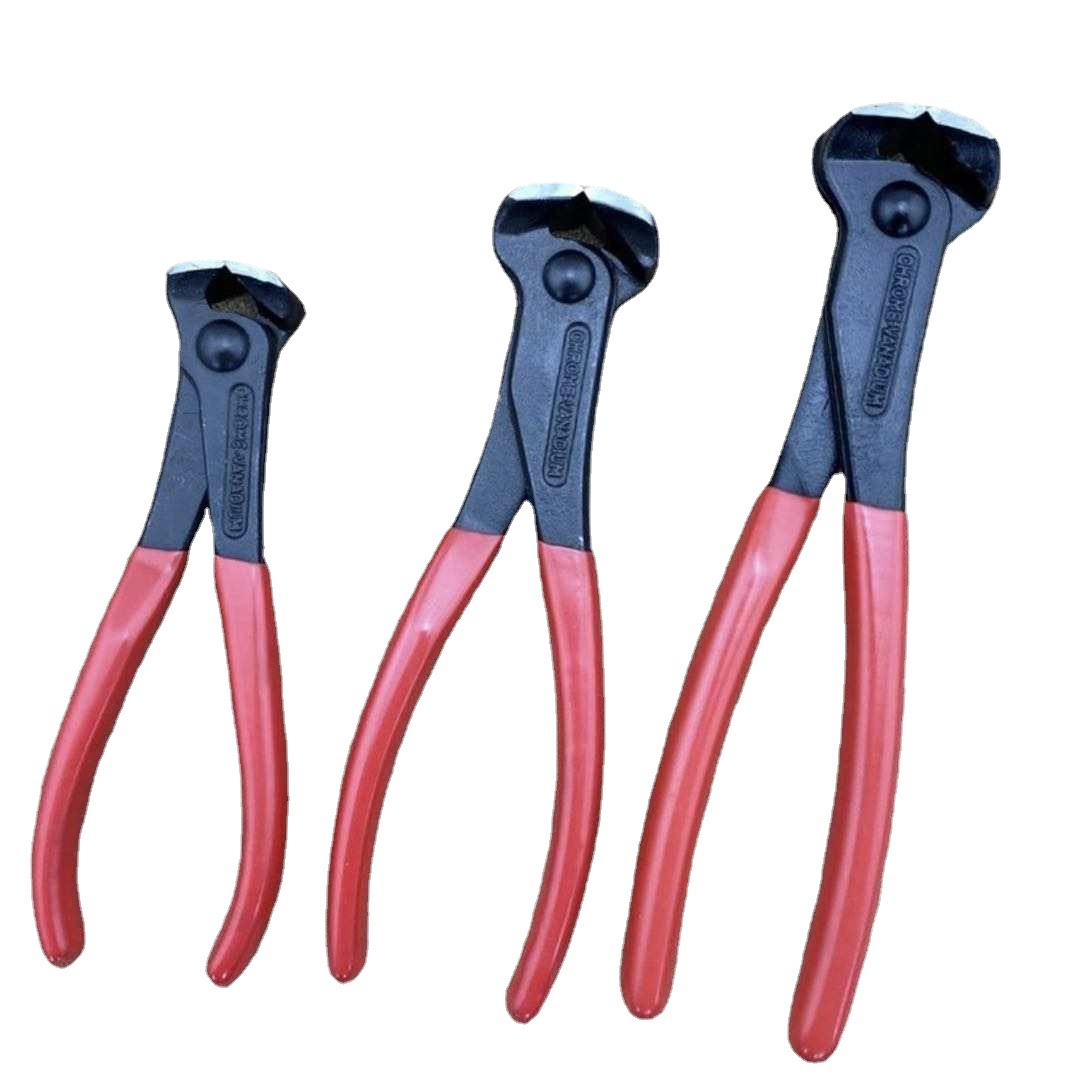 Alicates de cremallera alicates de corte superior alicates de tracción de uñas Alemania tipo Cut6-inch de extremo 7 pulgadas 8 pulgadas de acero de alto carbono