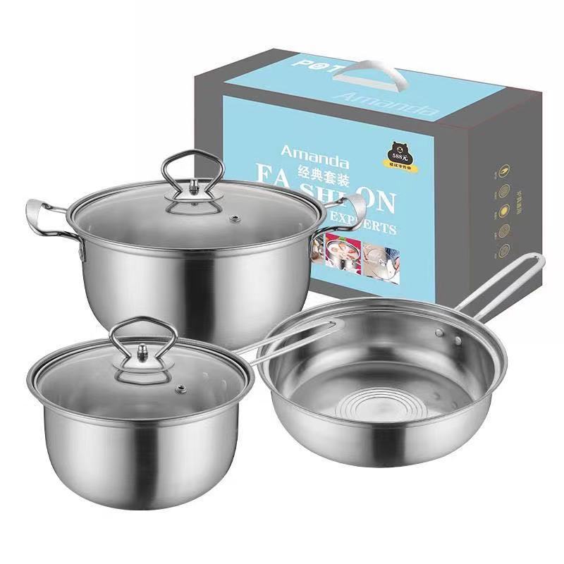 Gift Set Stainless Steel Three-piece Set...