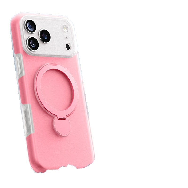 Funda con Soporte Magnético para Celular iPhone 17 Pro Max e iPhone 13 de Silicona Anticaídas