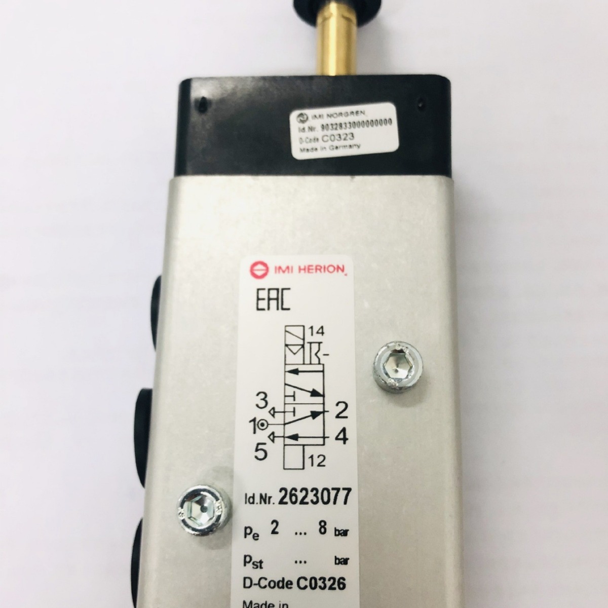 IMI 诺冠 德国海隆HERION,防爆电磁阀,26230/80107系列， 2623077