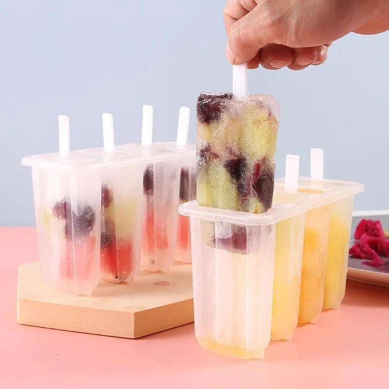 家用硅胶冰格食品级雪糕模具易脱模耐高温自制冰棒冰糕冰棍冰格