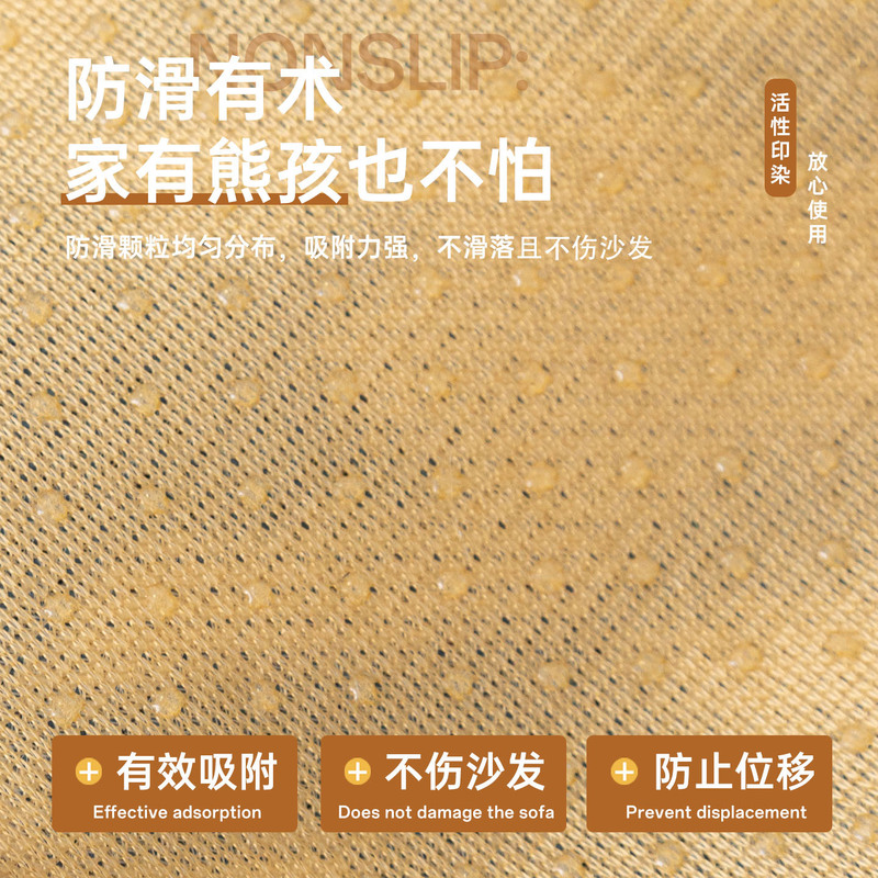 复古风加厚软糯舒棉绒沙发垫2025新款秋冬一片式防滑沙发罩套批发|undefined
