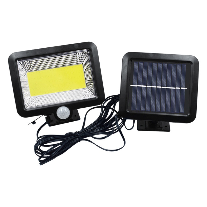 Venta caliente transfronteriza lámpara solar lámpara de jardín al aire libre lámpara de pared solar dividida lámpara de inducción del cuerpo humano garaje lámpara de calle carretera