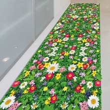 批发3d立体鱼塘地贴墙贴画浴室卫生间瓷砖地面装饰贴纸地板贴