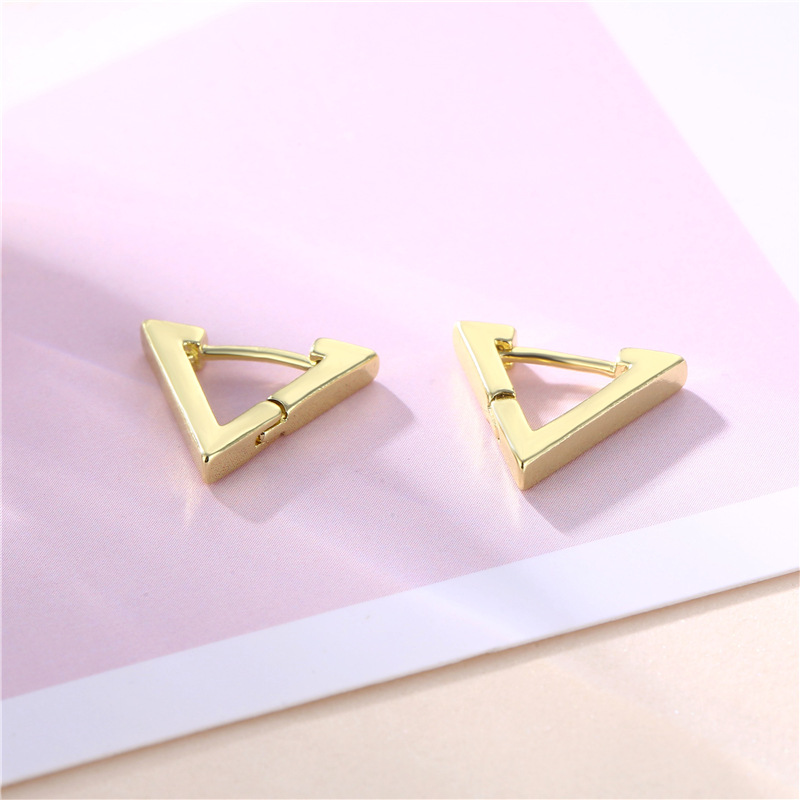 Großhandel Schmuck Geometrische Dreieck Ohrringe Nihaojewelry display picture 1