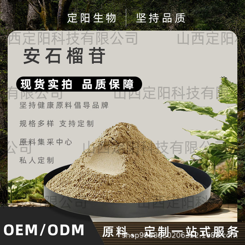 安石榴苷水溶化妆品原料65995-63-3现货直发免运100克/袋定阳直发