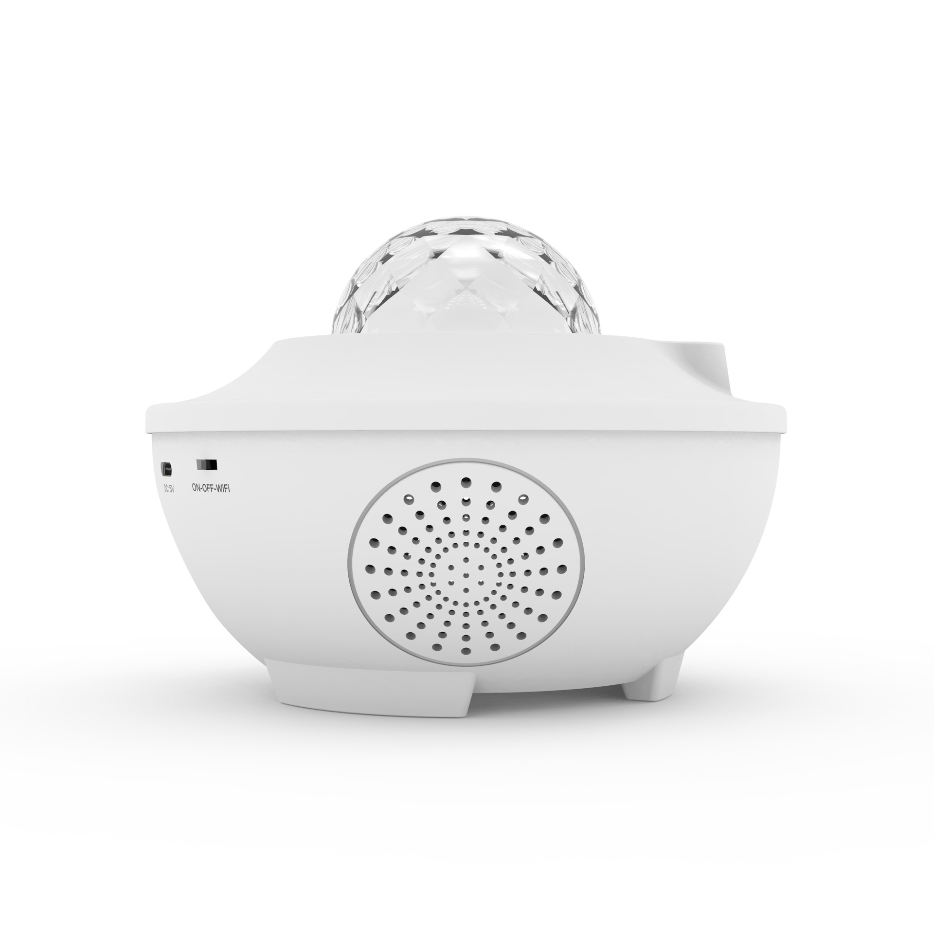 厂家加工定制新全彩音乐星空投影灯免费加印LOGO小夜灯双喇叭音箱