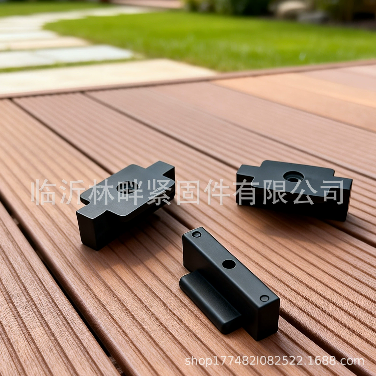 Обработка зажима Палубы WPC крепежной детали пола нейлона пластичная деревянная профессиональная