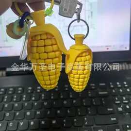 解压玉米捏捏乐 创意仿真减压玩具 Printed Corn Fidget Toy