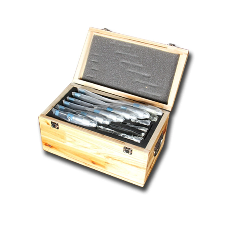 Koer set outer diameter micrometer 0-150MM spiral micrometer high hardness alloy head micrometer card instrument