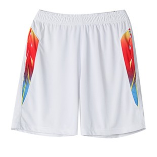 Summer South Korean Silk White Sports Pants Jiamusi Square Dance Aerobics Walking Team Uniform Gymnastics Shorts