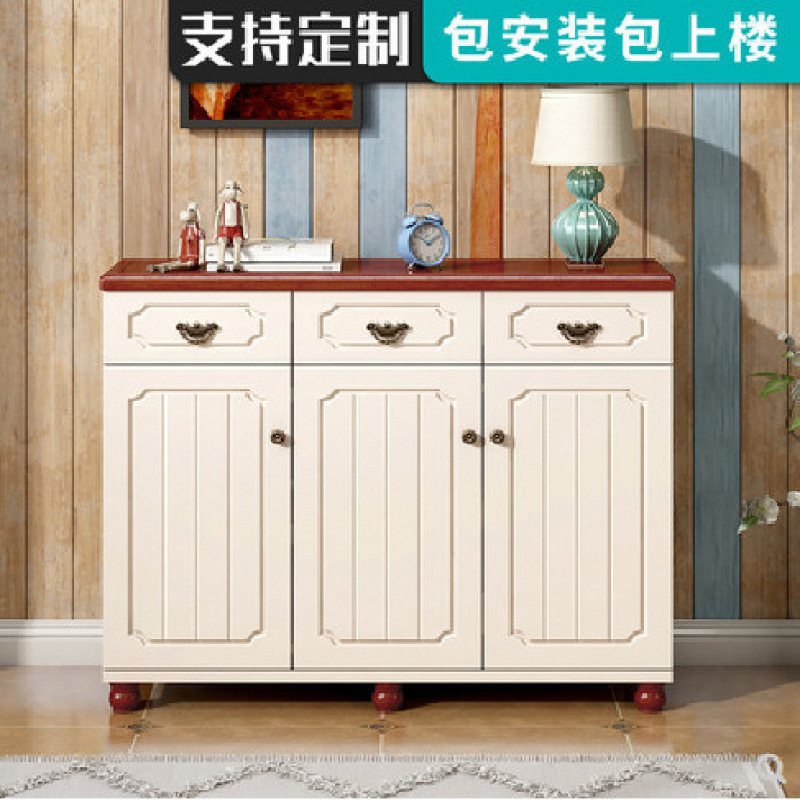 实木简约现代地中海风格柜门厅柜欧式多功能储物卧室柜鞋柜客厅厂