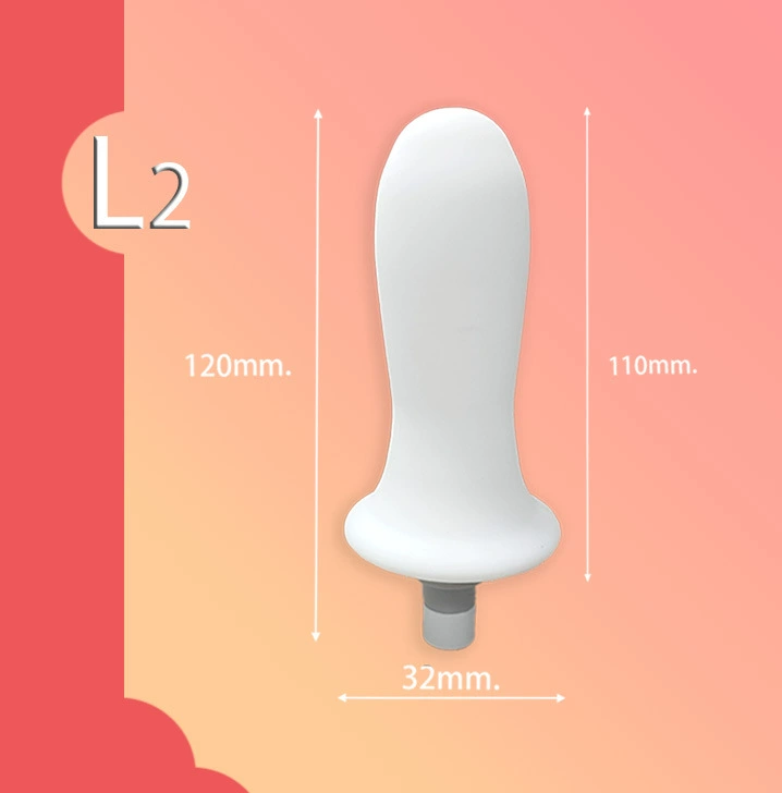 Replaceable Massage Gun Heads, 12 mm Interface, Silicone Quiet Attachments, Multi-Shape Kit