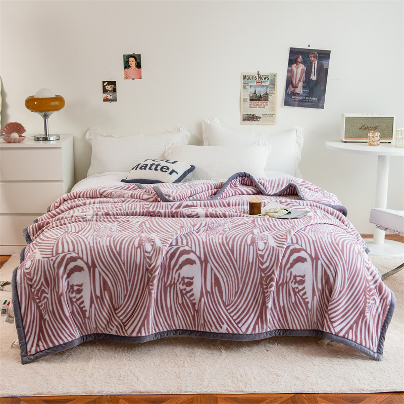 얼룩말무늬-레드