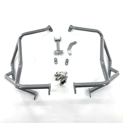 Tank Protection Bar, Upper and – Motorcycle bumper - wuji-ds625x-upper-guard-painted-silver-export-quality-thickened