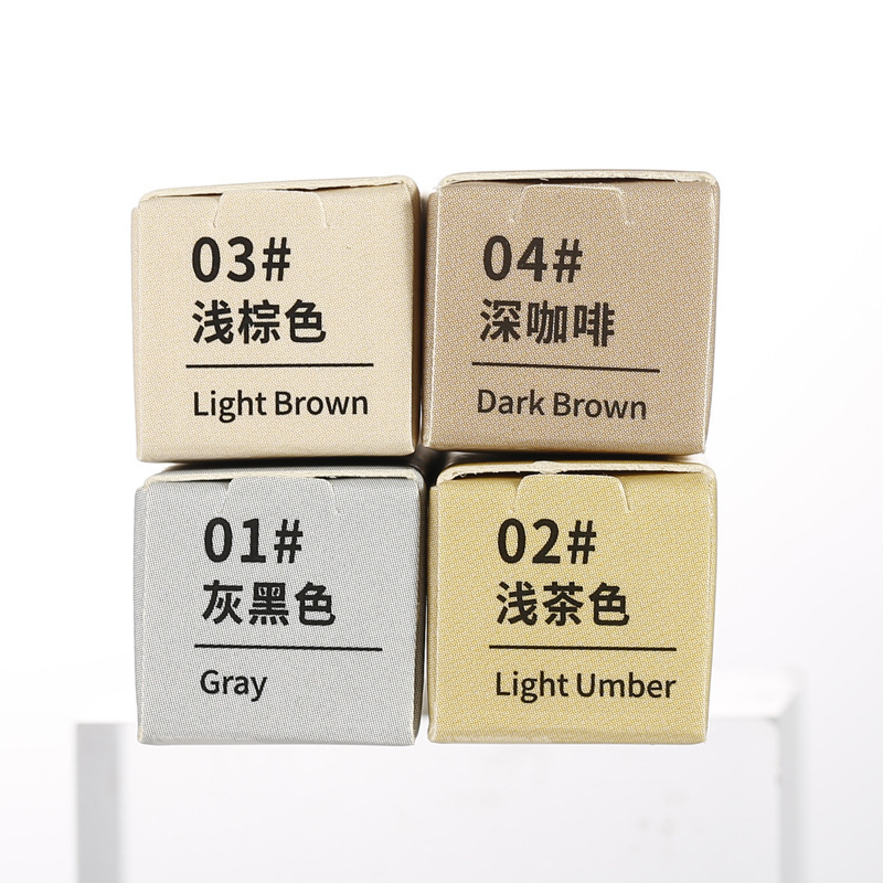 Beauty xixi Shaping and color-holding Dual-head Eyebrow Cream is natural, long-lasting, easy to apply, waterproof, does not smudge, and is smooth undefined