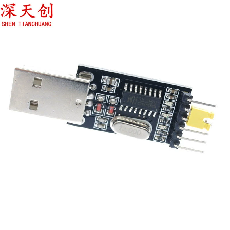 Обновление модуля USB-TTL CH340 небольшая плата Однокристальный микрокомпьютер STC Загрузка Линейная щетка USB к последовательному порту