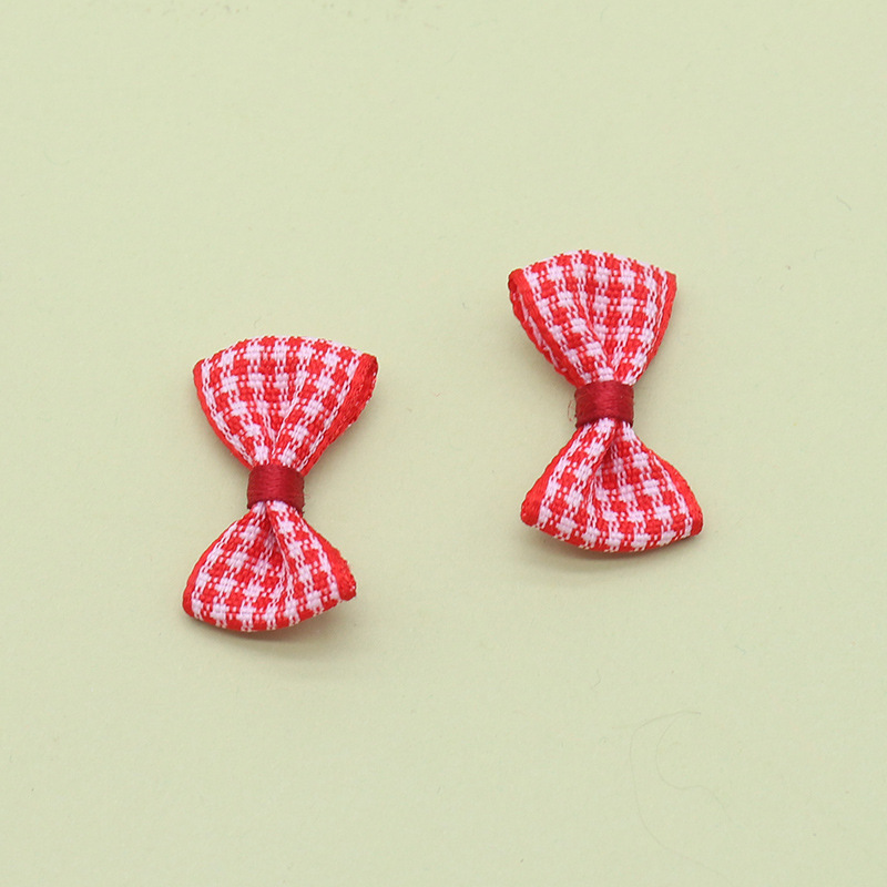 Lazo a Cuadros para Accesorios de Ropa 2.5 cm Hierba Bricolaje para Ropa Infantil y Juguetes image 4