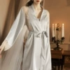 Light silver gray (robe + belt)