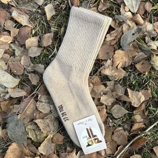 Mongolian 100% Wool Socks, Camel Hair Socks, Yak Hair Socks, Mid-Calf Socks, Autumn and Winter Warm Socks for Men and Women