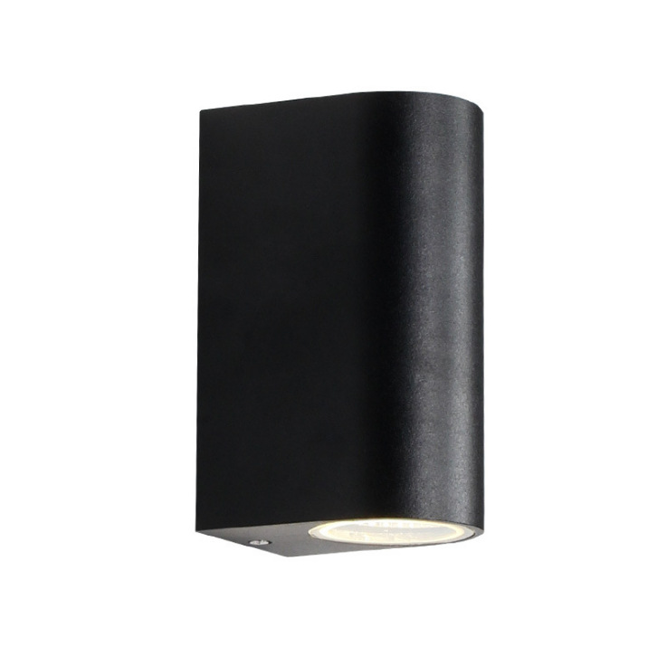 led al aire libre impermeable luz de pared superior e inferior escalera de pared cerrada pasillo balcón lámpara de pared de cabeza única lámpara de pared super brillante pasillo doméstico