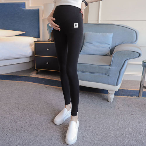 Maternity wear, maternity pants,  new Korean style spring and summer wear, thin maternity leggings, trendy elastic trousers