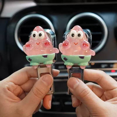 Other Automotive Interior Supplies – Car Safety Buckle Cute - xiaopiaibao-aviation-alloy-seat-belt-extender-one-pair