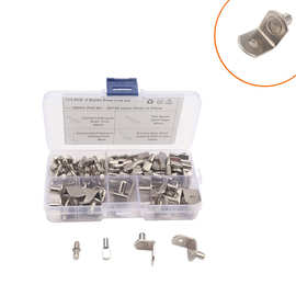 镀镍层板托架 层板托支架 托子 隔板钉 一字板托活动隔板钉