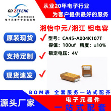 �g���CA45ϵ�� 1206 100uf &plusmn;10% 4V CA45-A004K107T