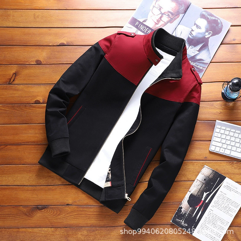 Demi-season thin jacket for leisure