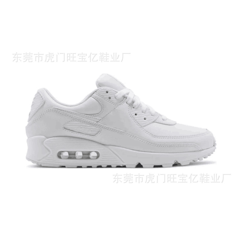 European Station Height-Increasing Max90 Low-Top Air Cushion Mesh Breathable Running Sneakers Cross-Border Trade Rear-Heel Air Cushion Shoes