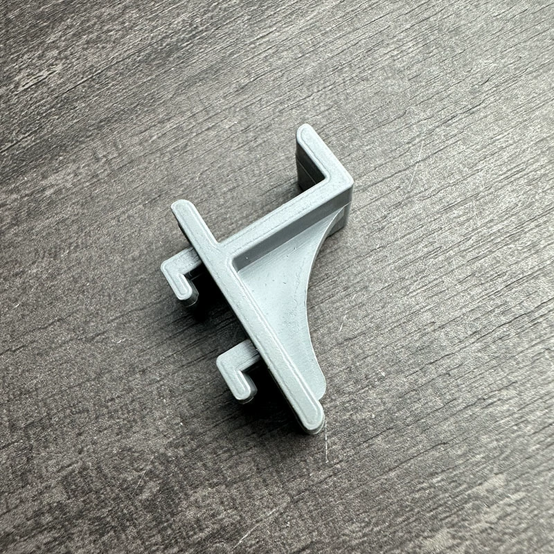 Пластиковый маленький крюк морозильная камера рамка лестницы пластиковый алюминиевый сплав крюк витрина холодильника стеклянная дверная пряжка