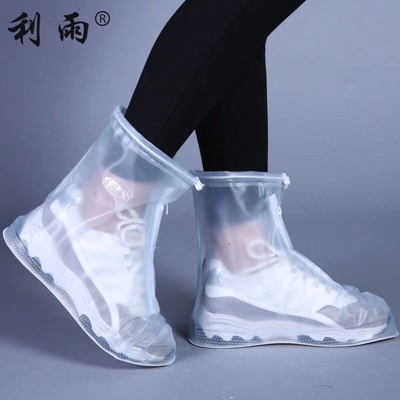 [thickening non-slip wear-resisting waterproof Rain shoe covers men and women waterproof non-slip adult Rain silica gel Shoe cover