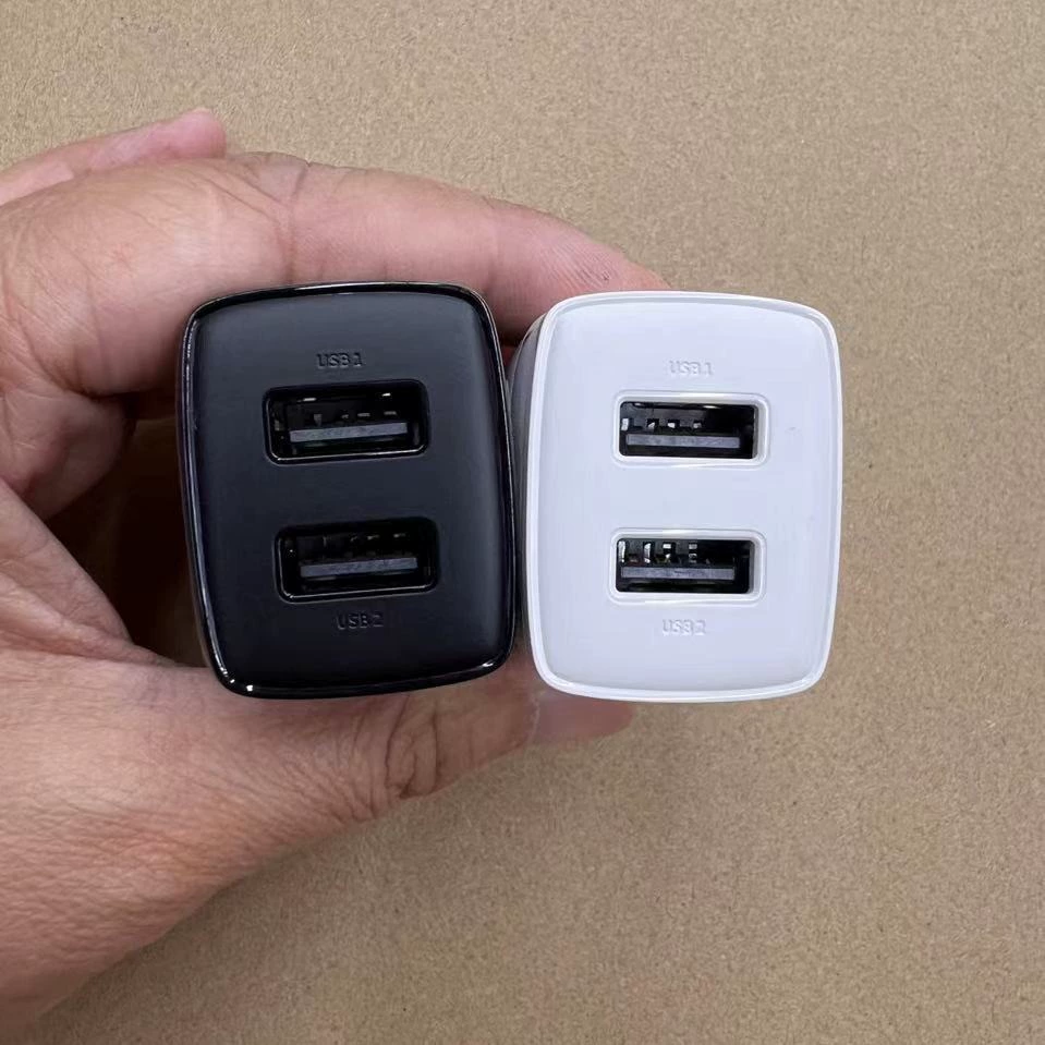 USB-зарядное устройство для стены (Baseus), двойной USB 5V 2.1A, компактная универсальная вилка