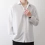 宽松春秋长袖休闲衬衫