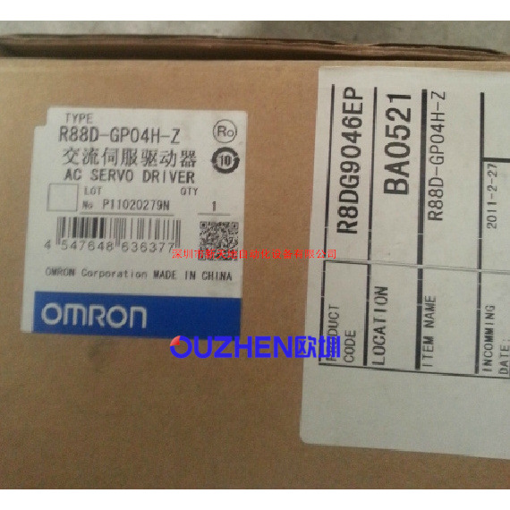 原装正品欧姆龙伺服驱动器R88D-GP04H-Z现货销售 议价