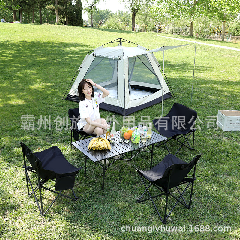 Carefully Selected Manufacturers Wholesale Outdoor Camping Chairs, Comfortable Outdoor Folding Chairs, Picnic Art Sketching Portable Moon Chairs