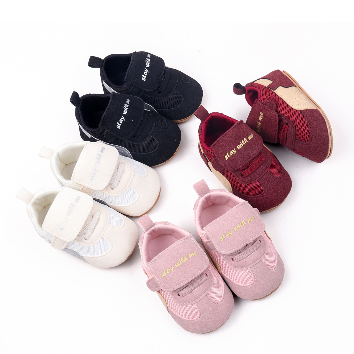 Spring and Summer New Baby's Step Shoes Mesh Breathable Soft Sole Non-slip Toddler Shoes Fashion Trendy Casual Children's Shoes