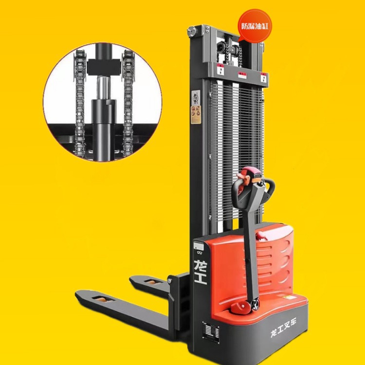 1.5吨2吨电动堆高车堆垛车柯蒂斯控制器通过性好聚氨酯轮