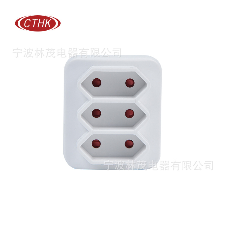 厂家供应 南非转欧式插座 3孔位南非转换插座