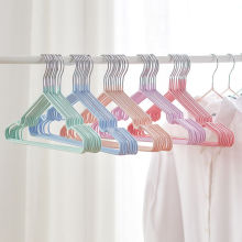 【防滑加粗浸塑衣架】家用儿童成人晾衣架衣撑宿舍无痕衣挂衣服架