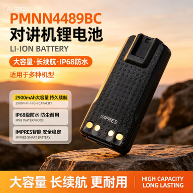 PMNN4489BC对讲机电池大容量锂电长续航耐用通用过充保护智能高效