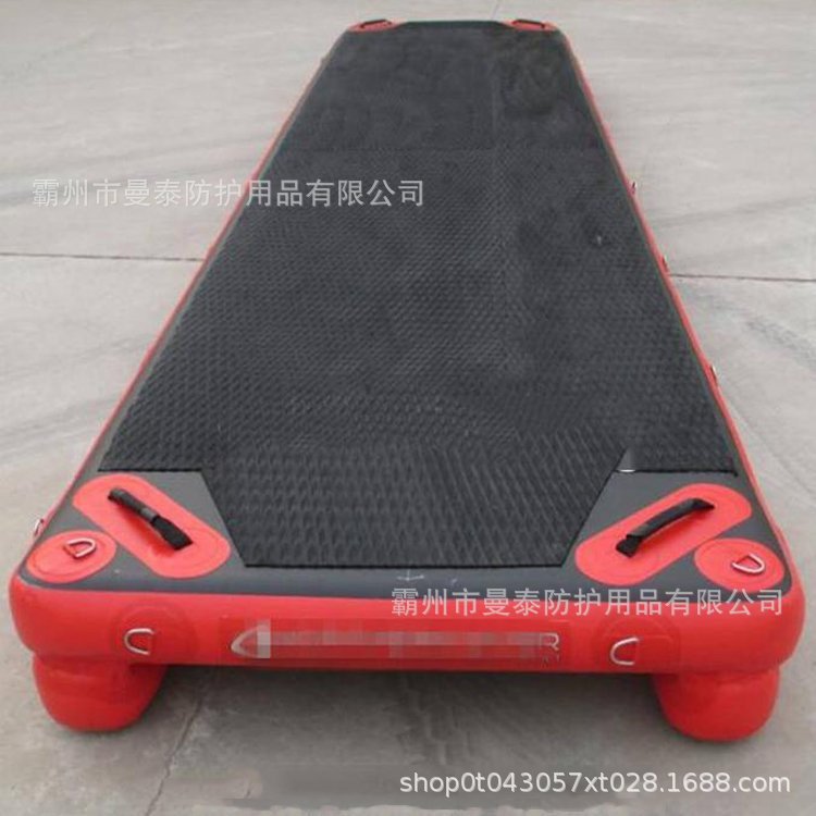 抗洪救灾大浮力漂浮平台充气水上救生平台PVC材质沼泽移动浮台