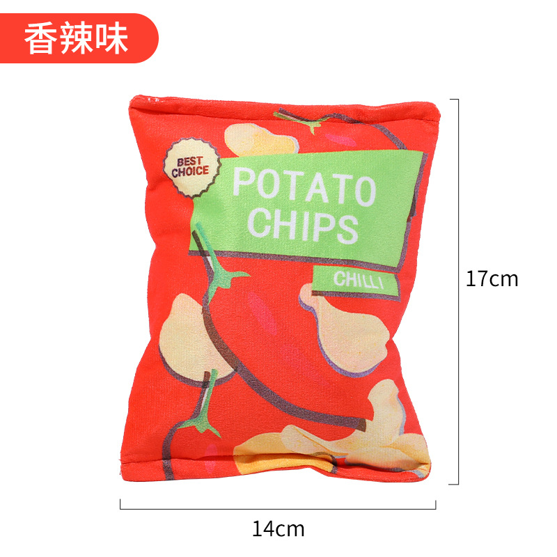 매운 감자 칩