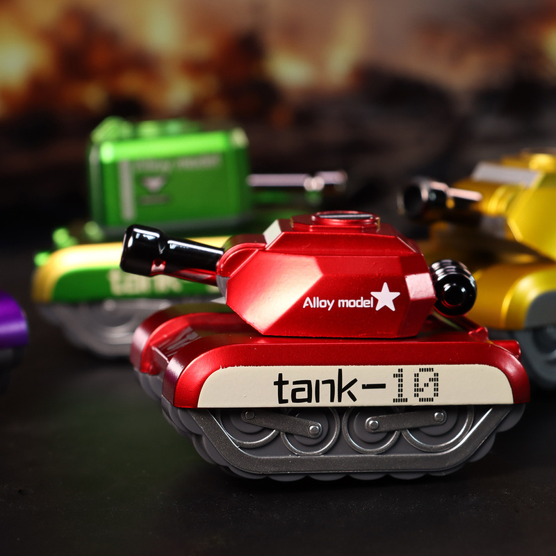 Alloy Tank Kidsren's Pull-Back Toy Boy Gift Military Vehicle Can Launch Armored Model Cake Ornaments Alloy Tank Kidsren's Pull-Back Toy Boy Gift Military Vehicle Can Launch Armored Model Cake Ornaments