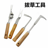 Трава -палочная артефактная чертежаная устройства из нержавеющей стали травы копания, корневая дикая овощная лопата сосновая почва, саженцы, лопата саженцев, прополки