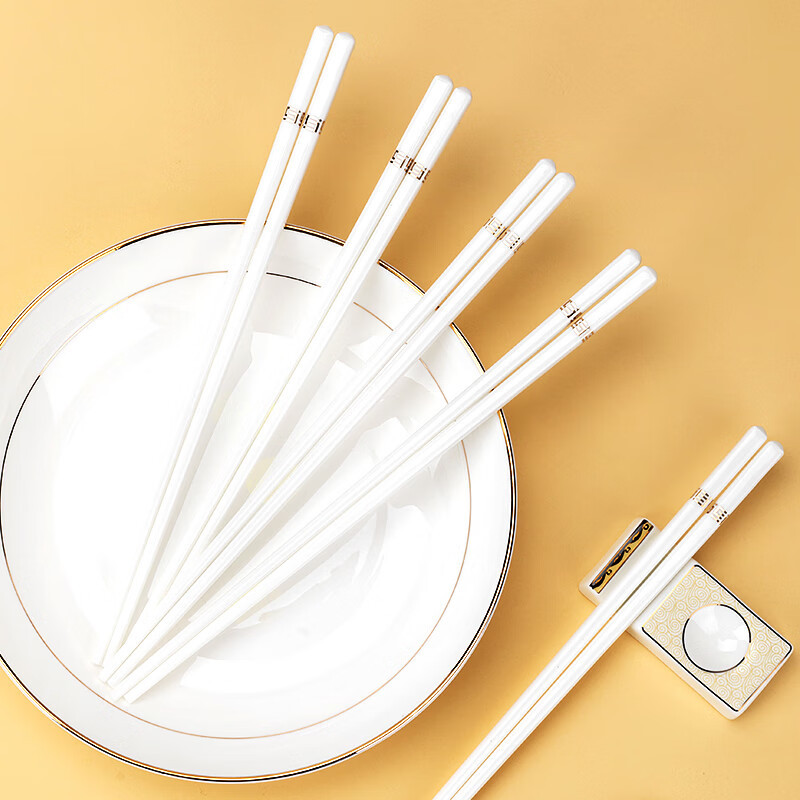 도자기젓가락 6쌍(뒤무늬)