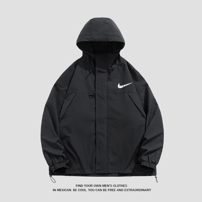 Men's Clothing 2025 Spring and Autumn Outdoor Windproof and Waterproof Jacket Men's Couple Style Sports Casual Jacket Windbreaker Coat Women