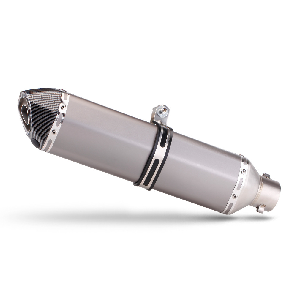 Motorcycle Scooter Ghost Fire Rs100 Qiaoge Jinzhan 6 Gy6 Universal Exhaust Pipe Tail Section Modification Small Hexagon